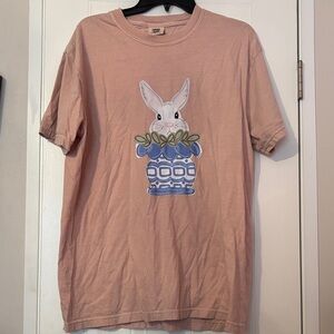 Comfort Colors Soft Coral Easter Tee